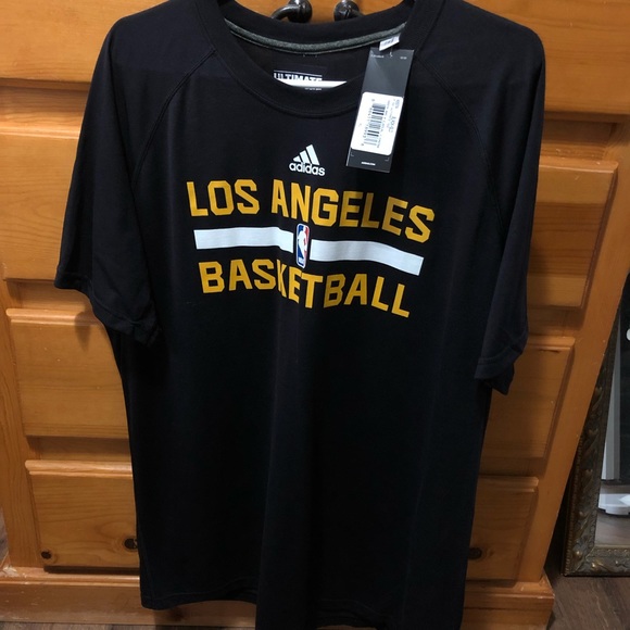 adidas Other - Los Angeles Lakers basketball Adidas shirt (new)